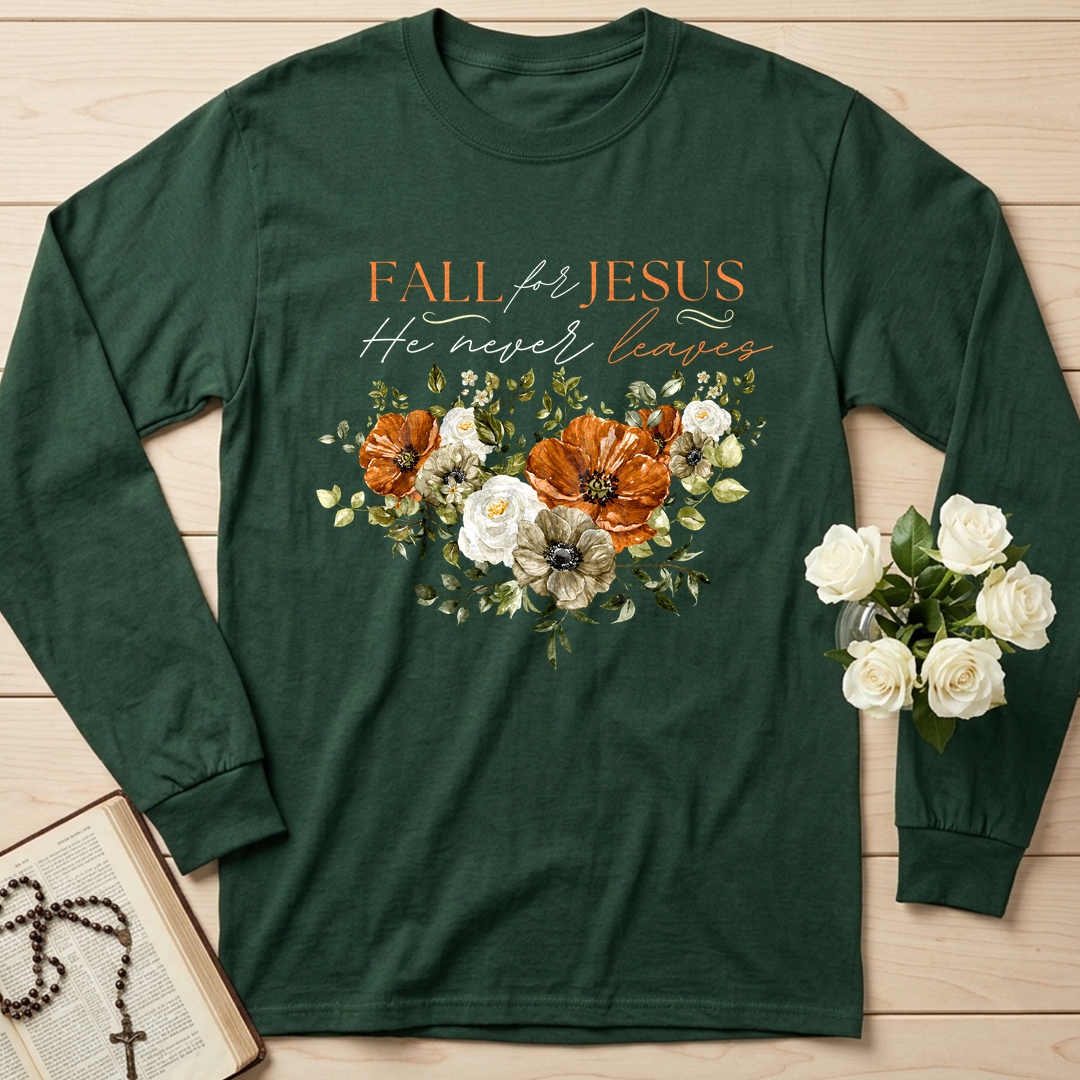 Fall For Jesus He Never Leaves 53