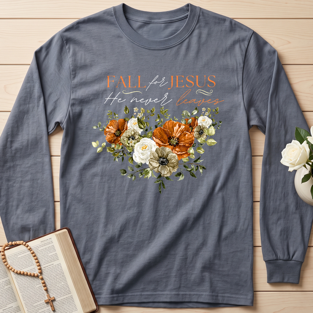 Fall For Jesus He Never Leaves 53