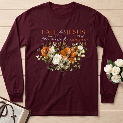 Fall For Jesus He Never Leaves 53