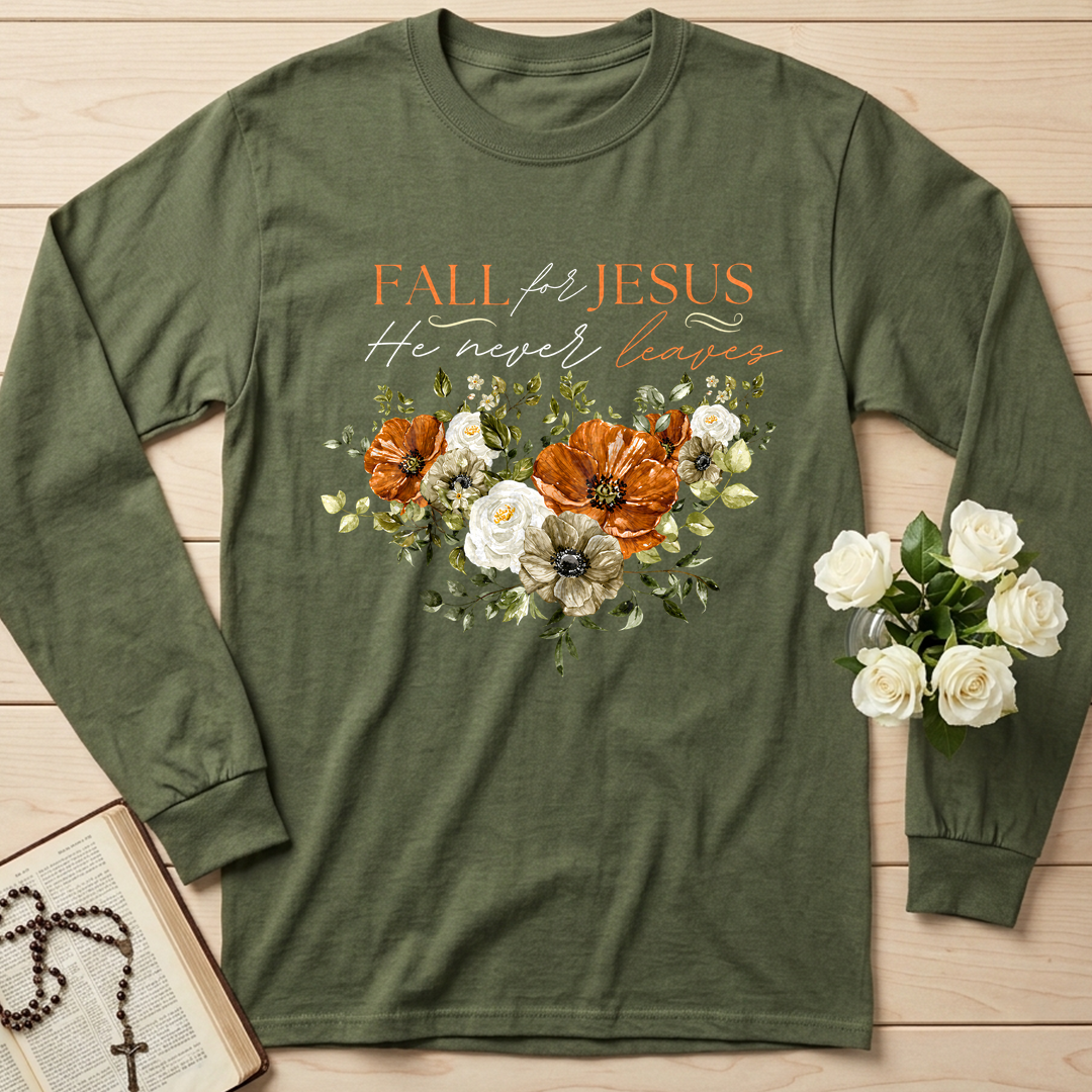 Fall For Jesus He Never Leaves 53