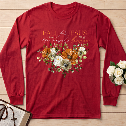 Fall For Jesus He Never Leaves 53