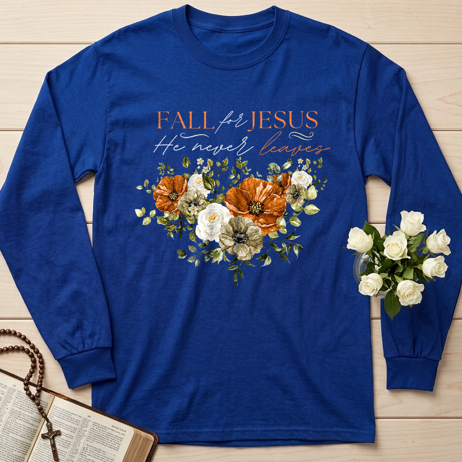 Fall For Jesus He Never Leaves 53