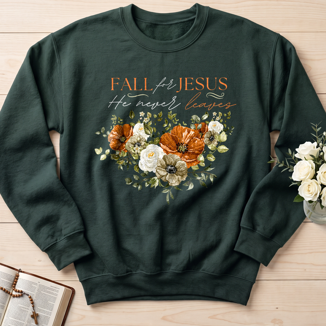 Fall For Jesus He Never Leaves 53