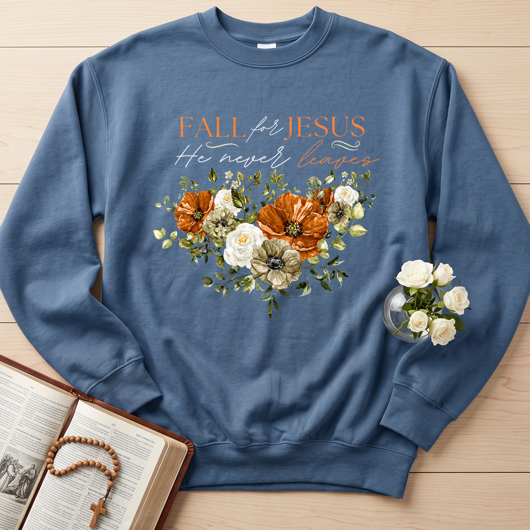Fall For Jesus He Never Leaves 53