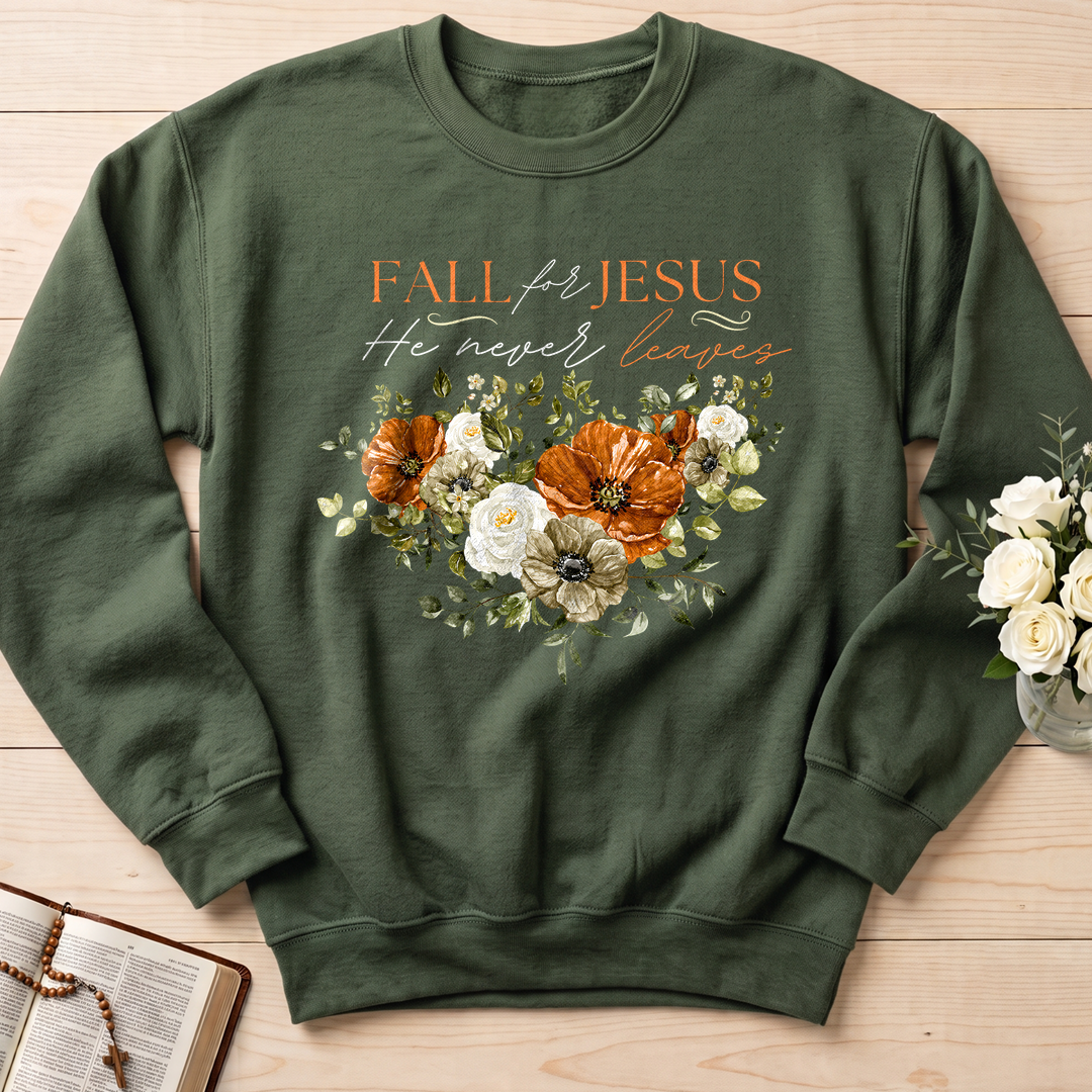 Fall For Jesus He Never Leaves 53