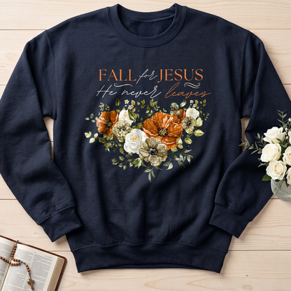 Fall For Jesus He Never Leaves 53