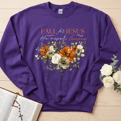 Fall For Jesus He Never Leaves 53