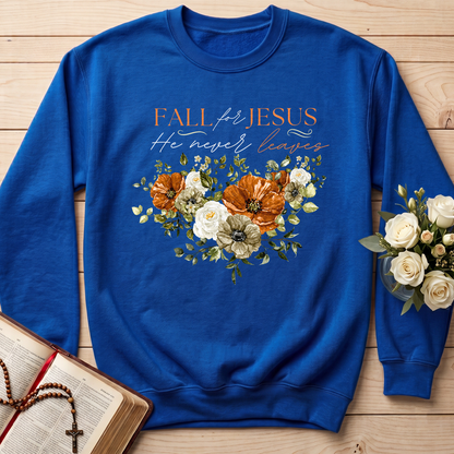 Fall For Jesus He Never Leaves 53
