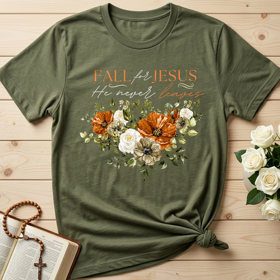 Fall For Jesus He Never Leaves 53