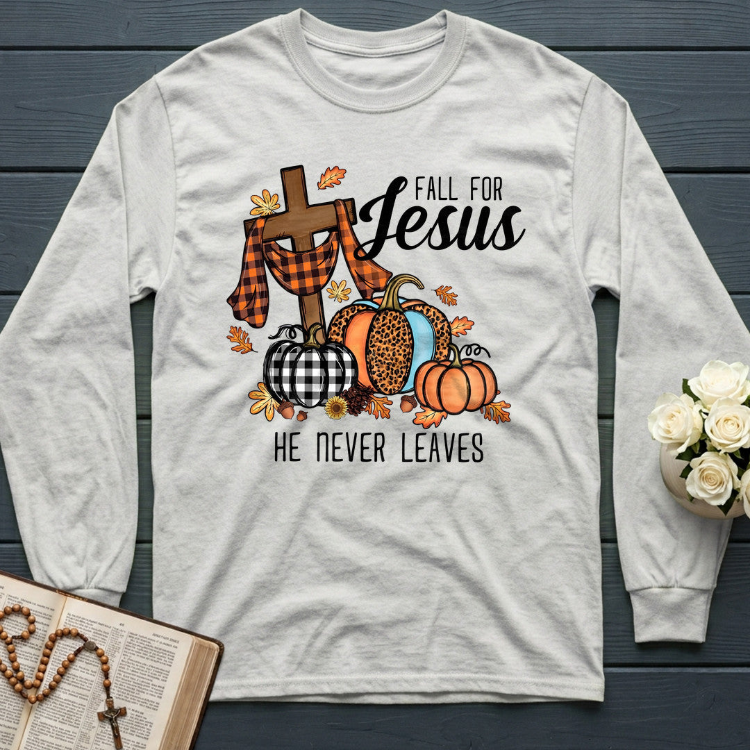 Fall For Jesus He Never Leaves 54