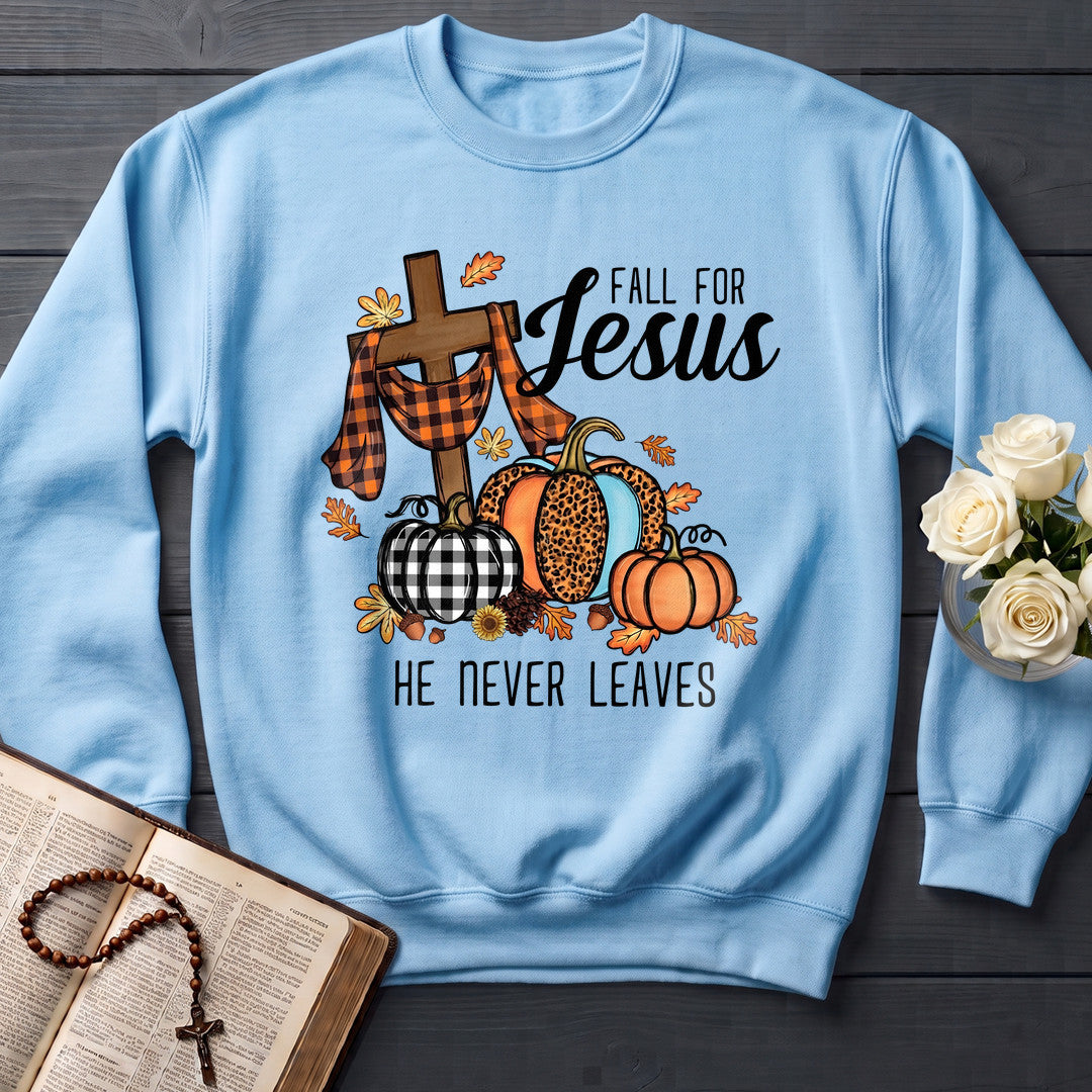 Fall For Jesus He Never Leaves 54