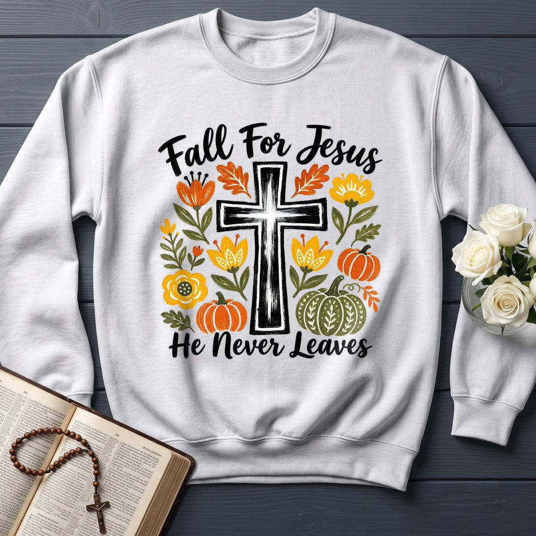 Fall For Jesus He Never Leaves 58