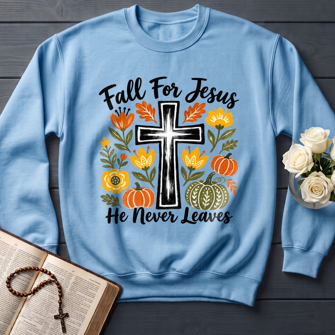 Fall For Jesus He Never Leaves 58