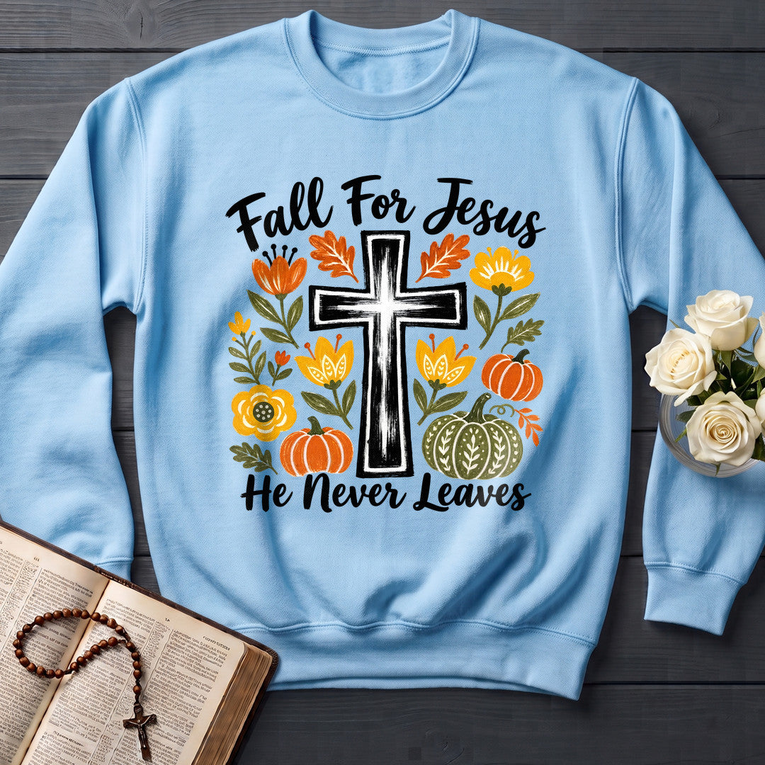 Fall For Jesus He Never Leaves 58