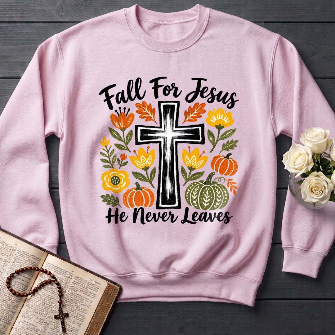 Fall For Jesus He Never Leaves 58