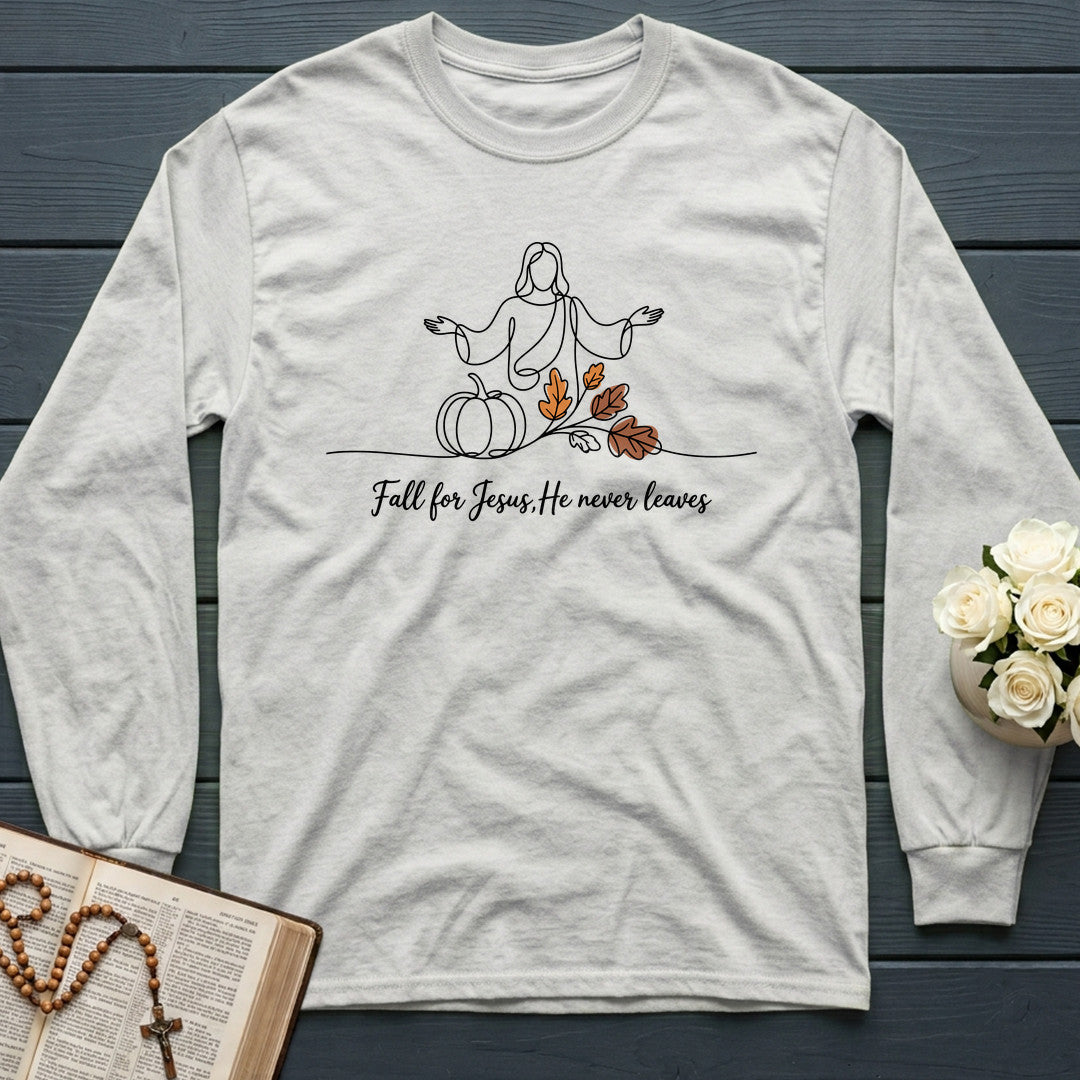 Fall For Jesus He Never Leaves 59