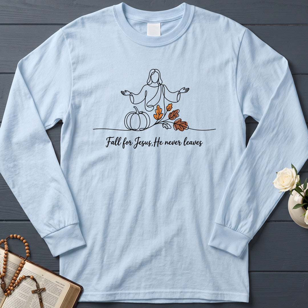 Fall For Jesus He Never Leaves 59