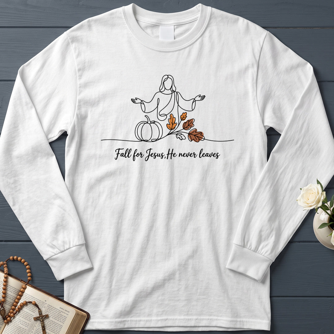 Fall For Jesus He Never Leaves 59