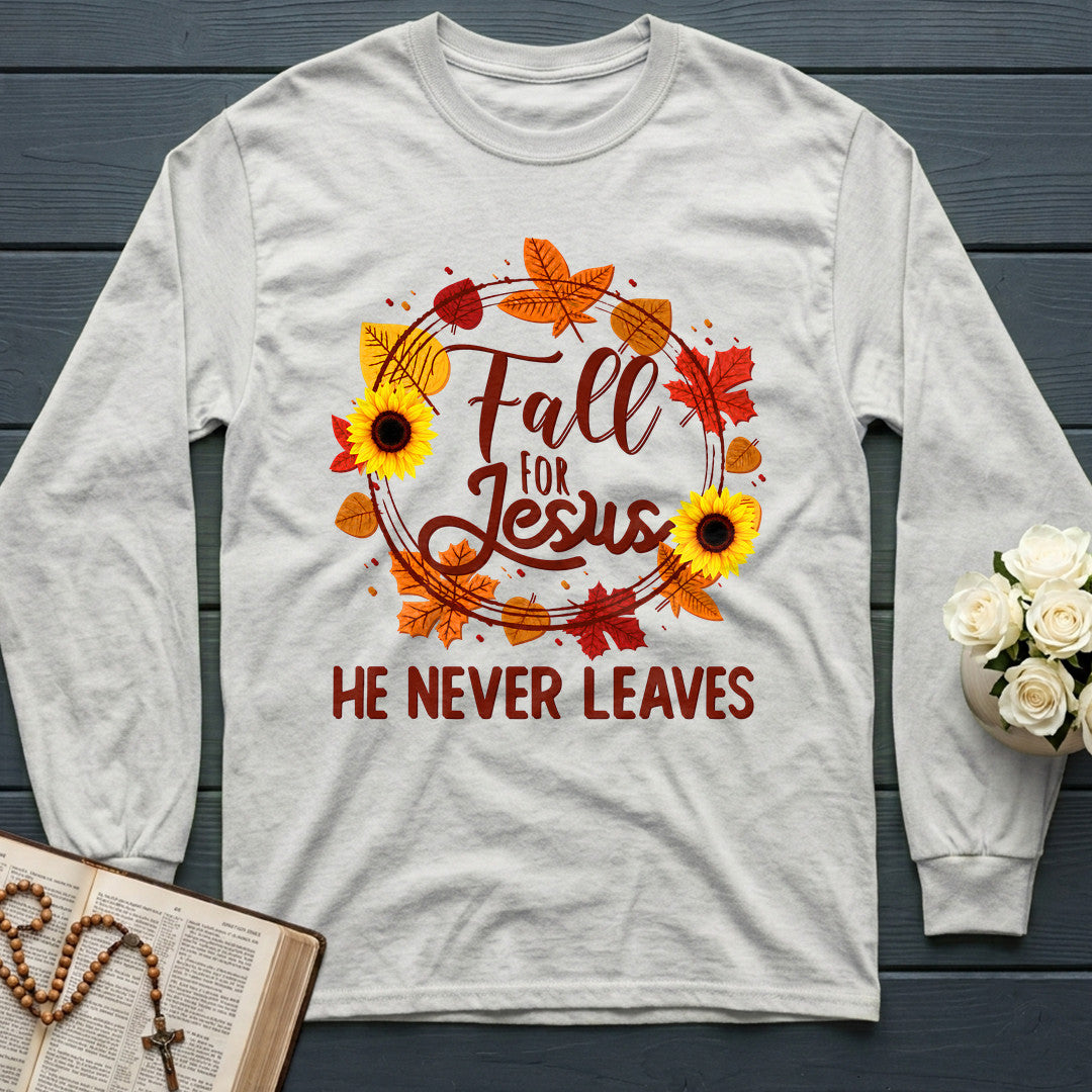Fall For Jesus He Never Leaves 63
