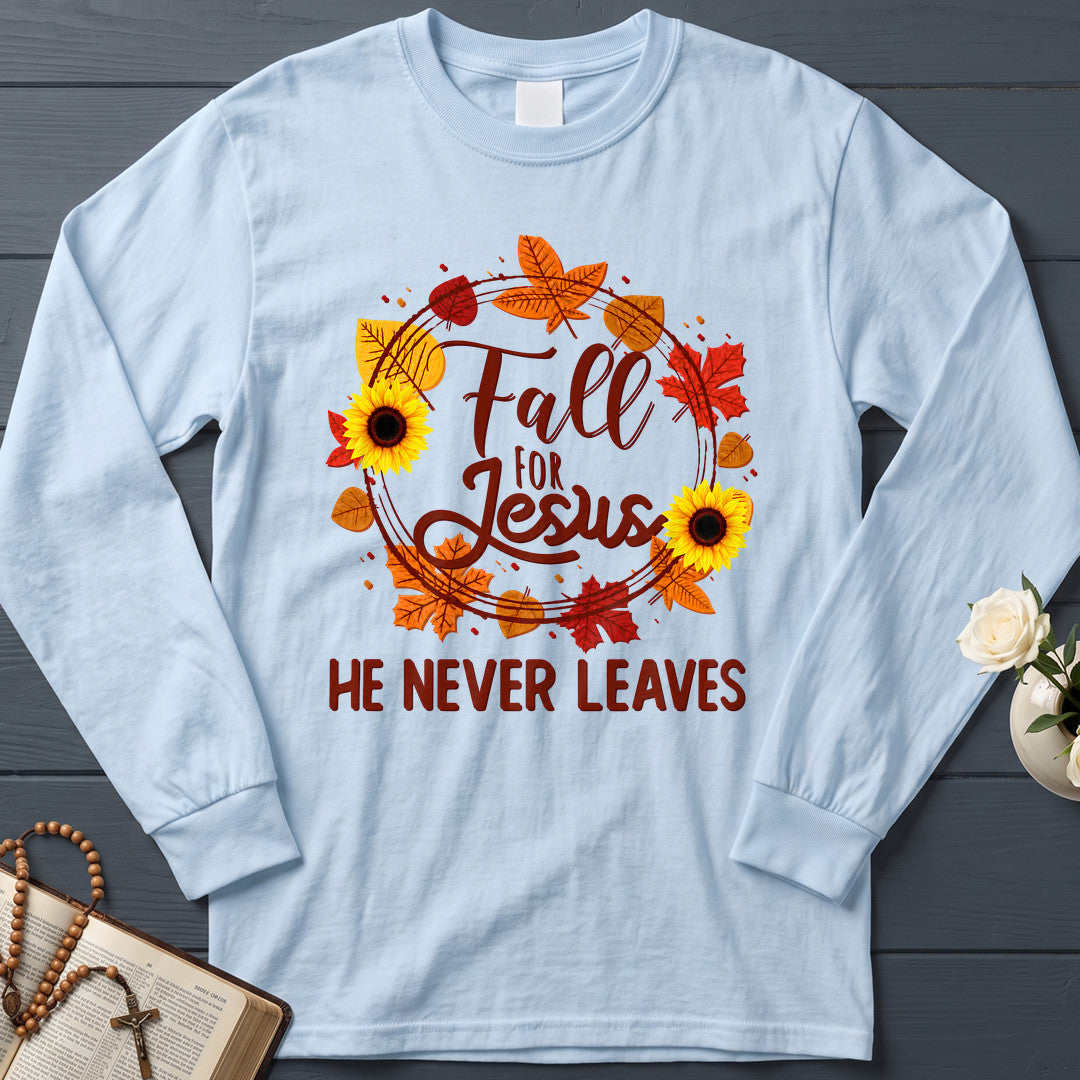 Fall For Jesus He Never Leaves 63