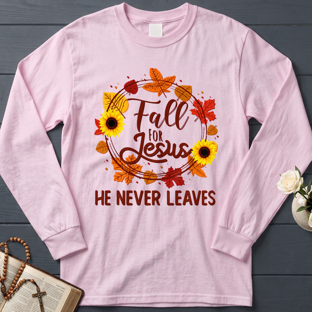 Fall For Jesus He Never Leaves 63