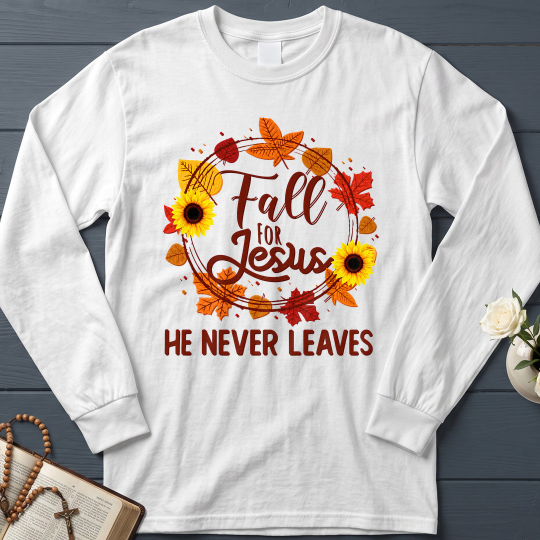 Fall For Jesus He Never Leaves 63