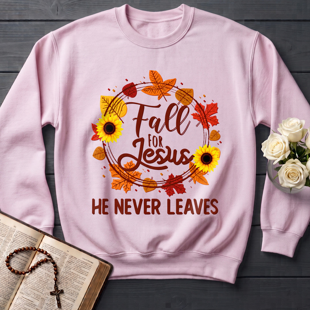 Fall For Jesus He Never Leaves 63