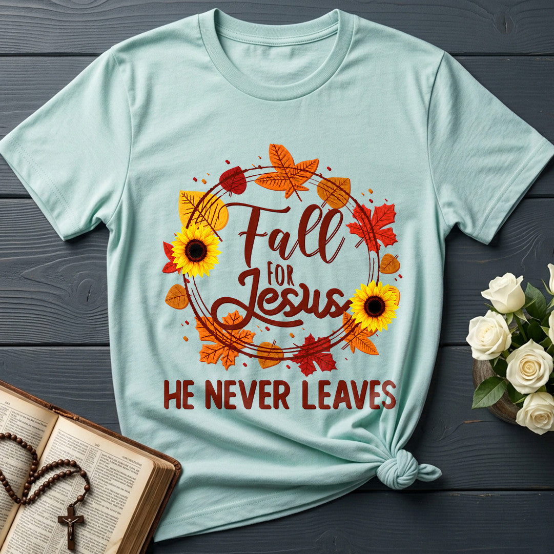 Fall For Jesus He Never Leaves 63