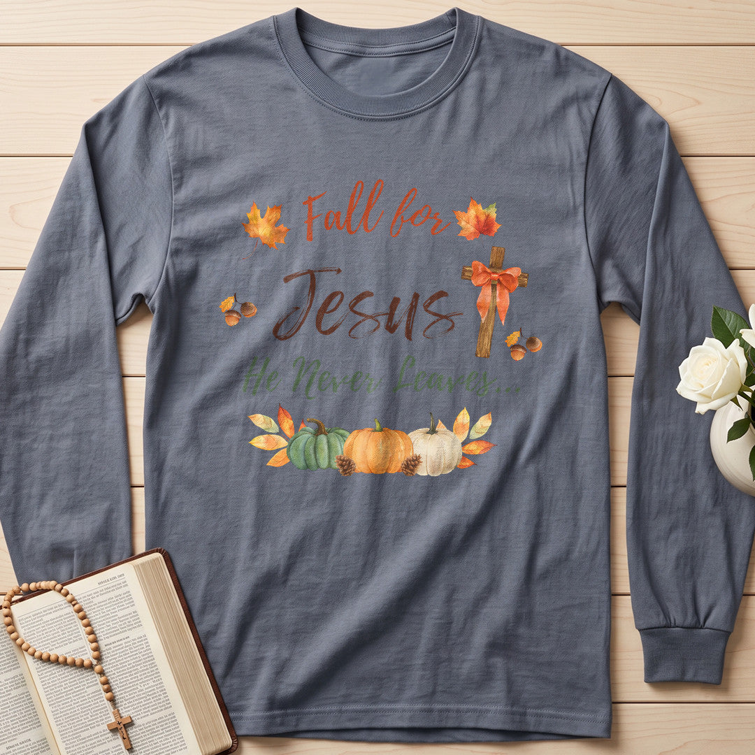 Fall For Jesus He Never Leaves 64