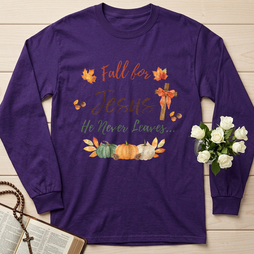 Fall For Jesus He Never Leaves 64
