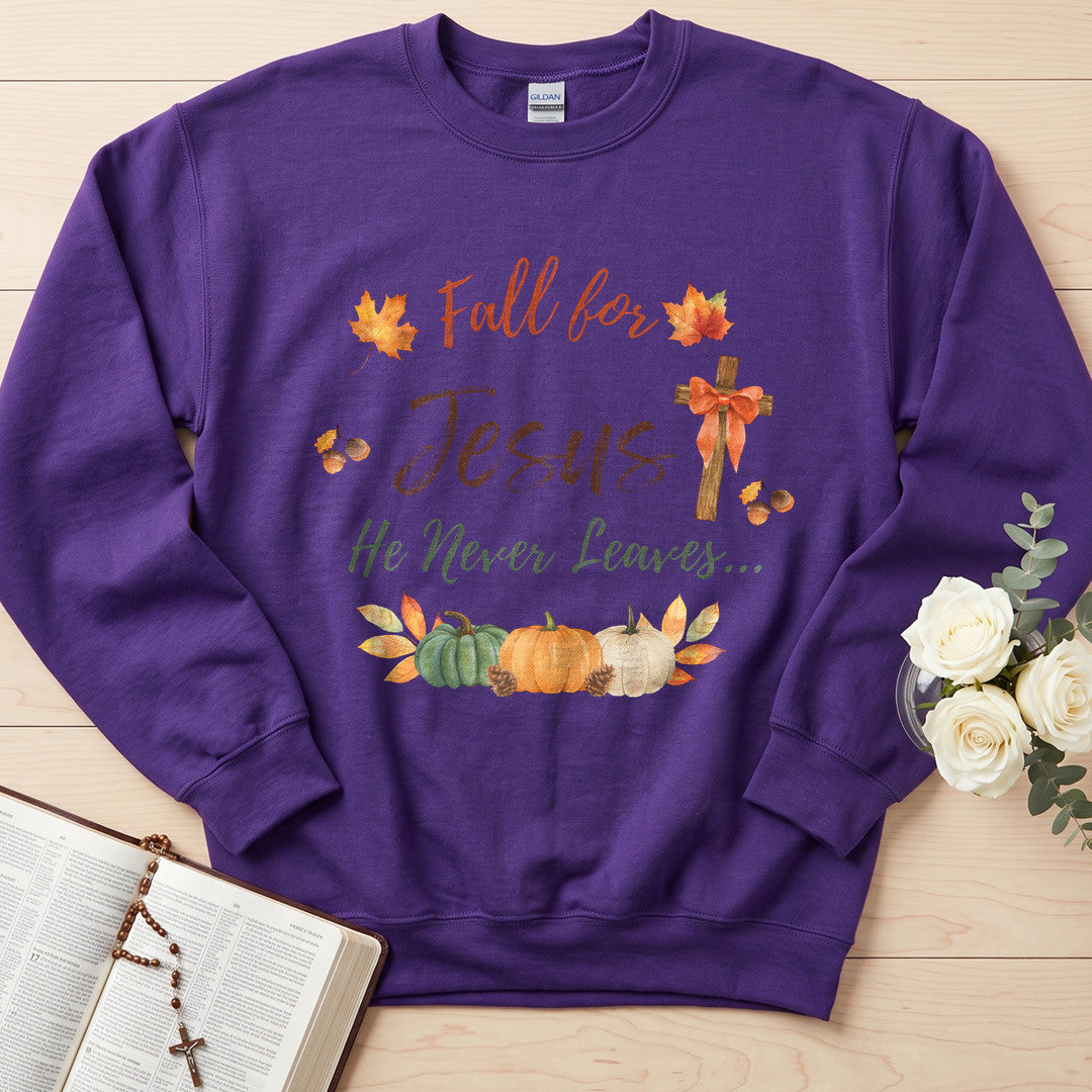 Fall For Jesus He Never Leaves 64