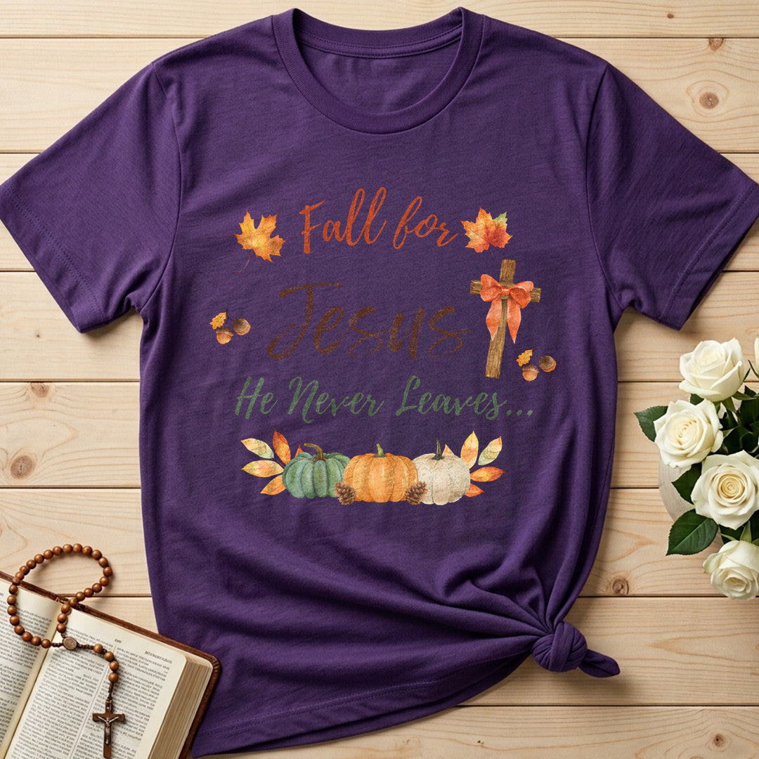 Fall For Jesus He Never Leaves 64