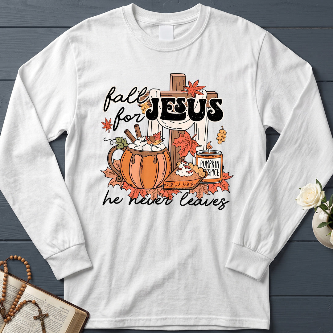 Fall For Jesus He Never Leaves 65