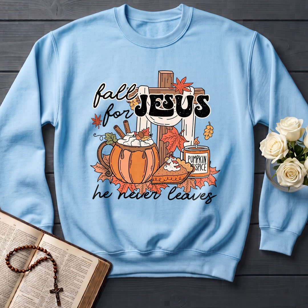 Fall For Jesus He Never Leaves 65