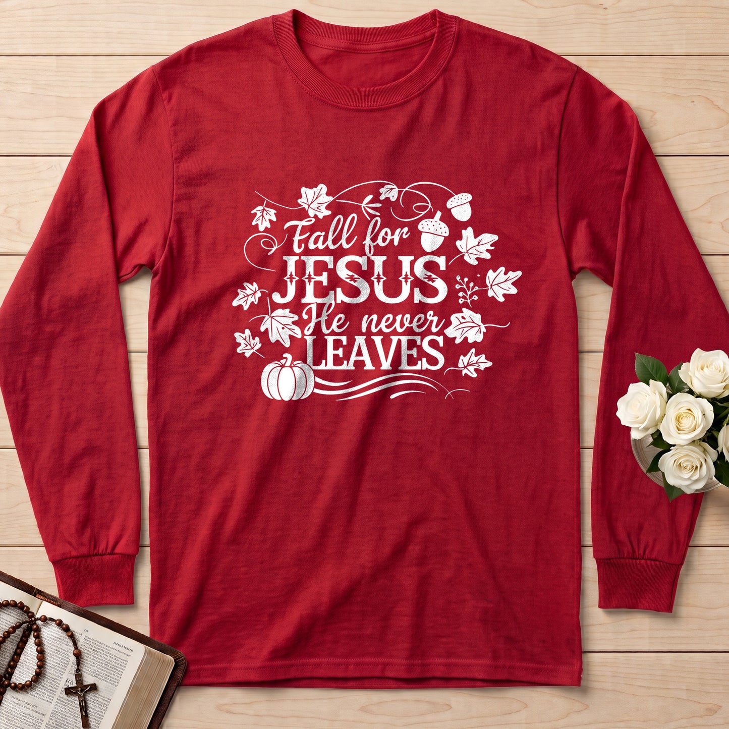 Fall For Jesus He Never Leaves 66