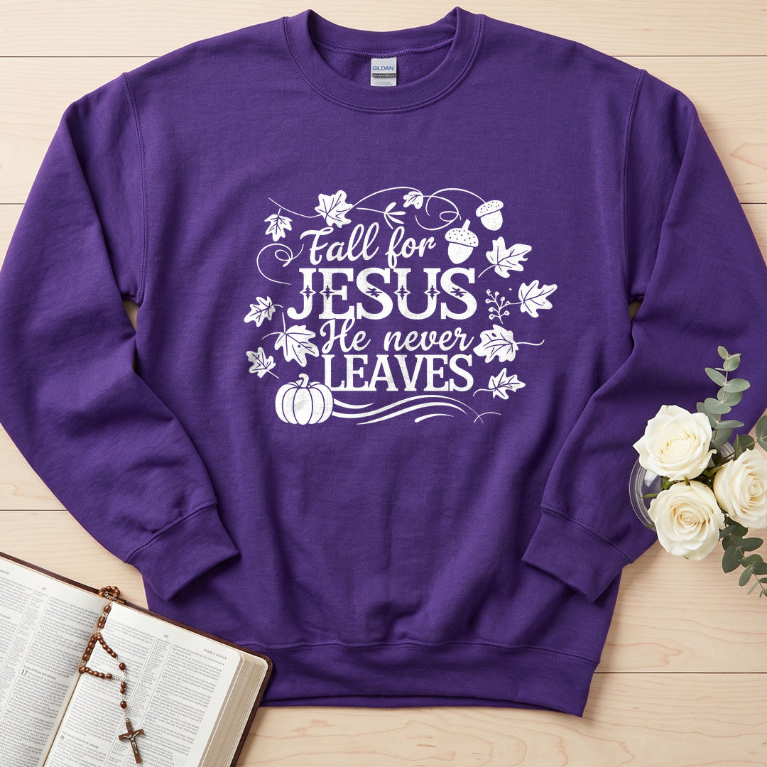 Fall For Jesus He Never Leaves 66