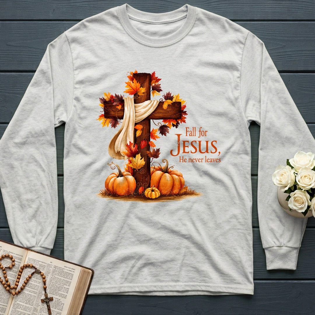 Fall For Jesus He Never Leaves 68