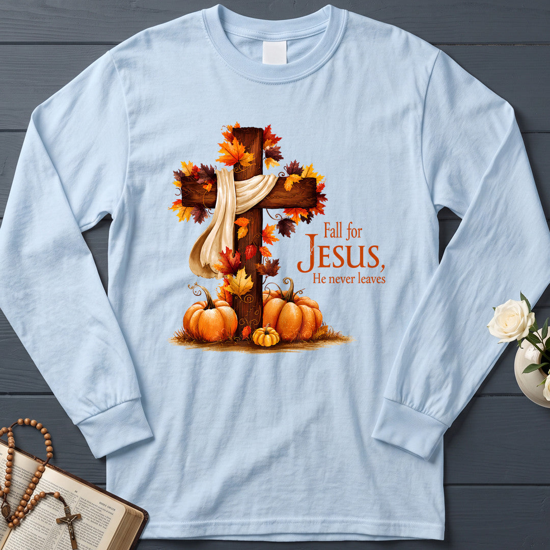 Fall For Jesus He Never Leaves 68