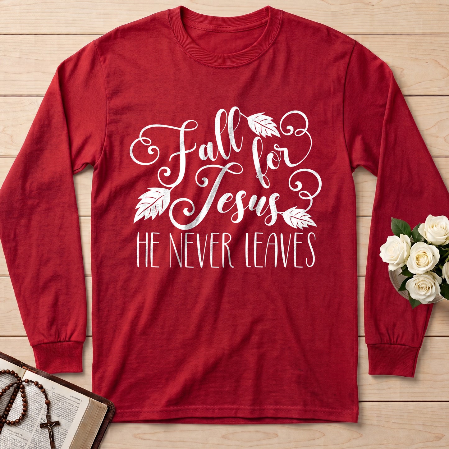 Fall For Jesus He Never Leaves 72