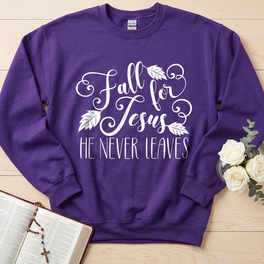 Fall For Jesus He Never Leaves 72