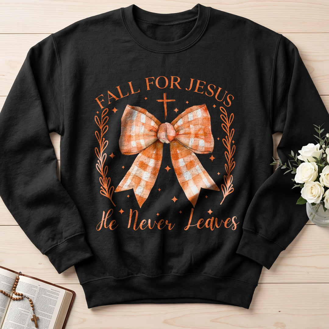 Fall For Jesus He Never Leaves 73