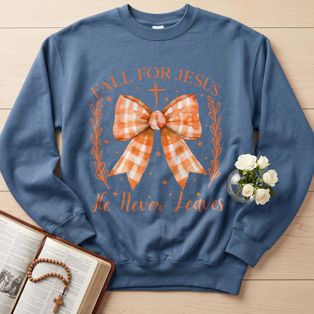 Fall For Jesus He Never Leaves 73