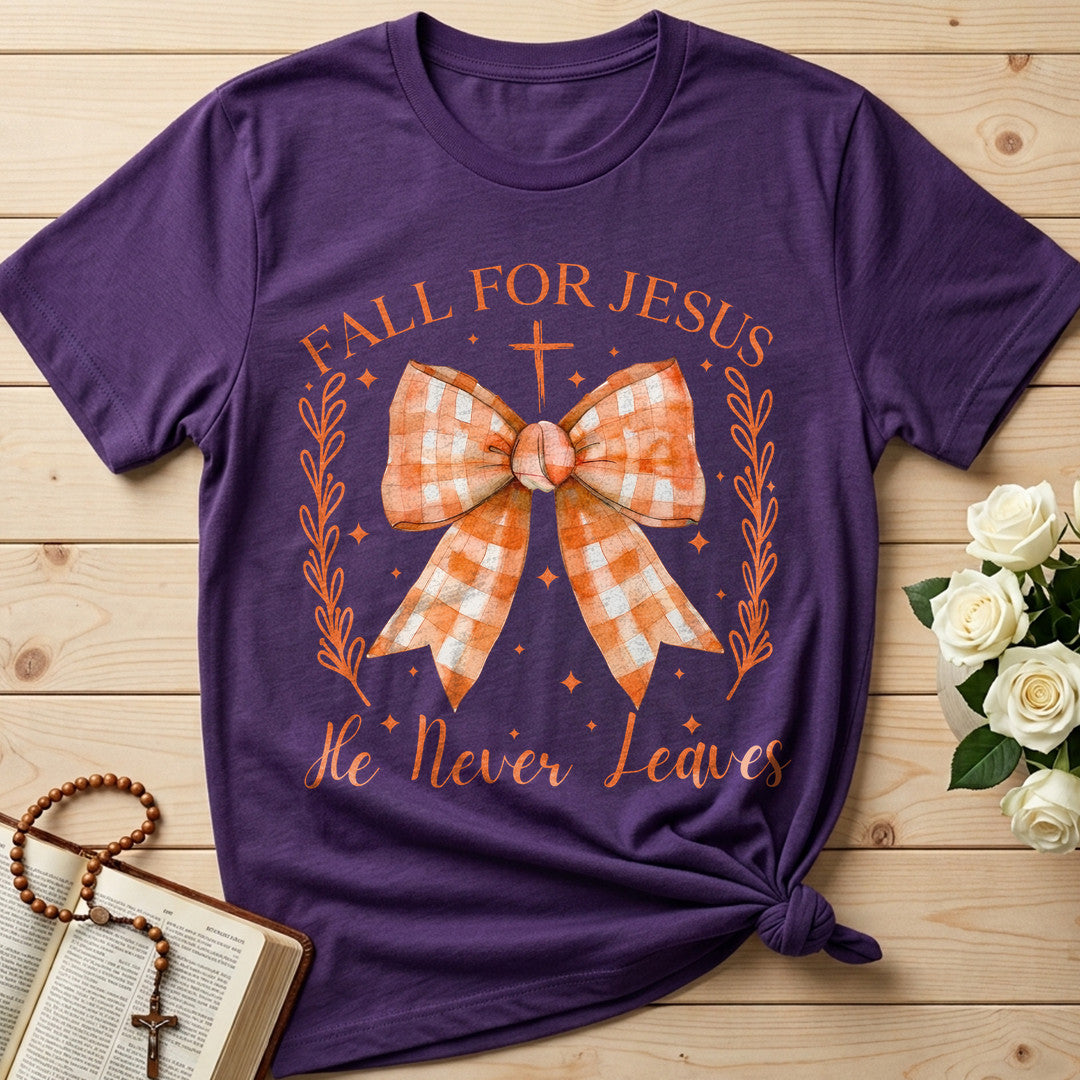 Fall For Jesus He Never Leaves 73