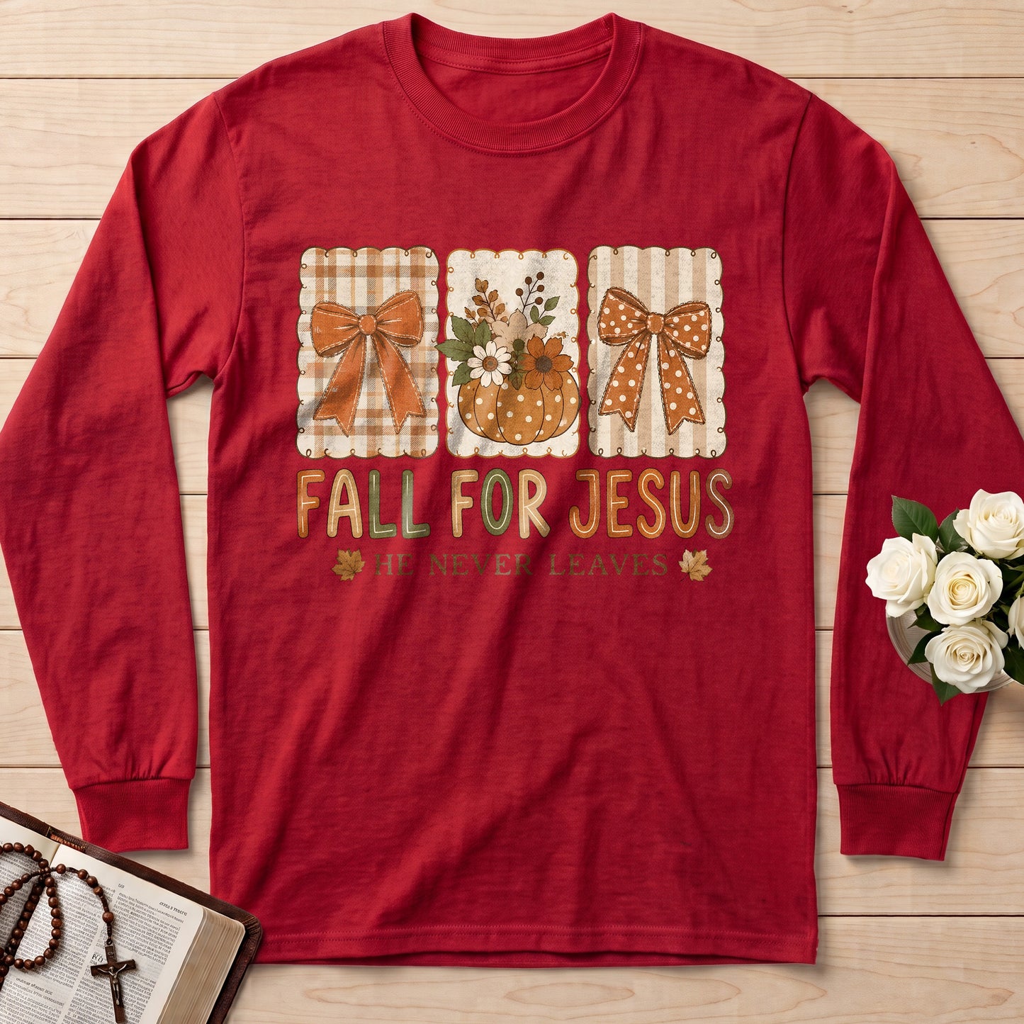 Fall For Jesus He Never Leaves 75