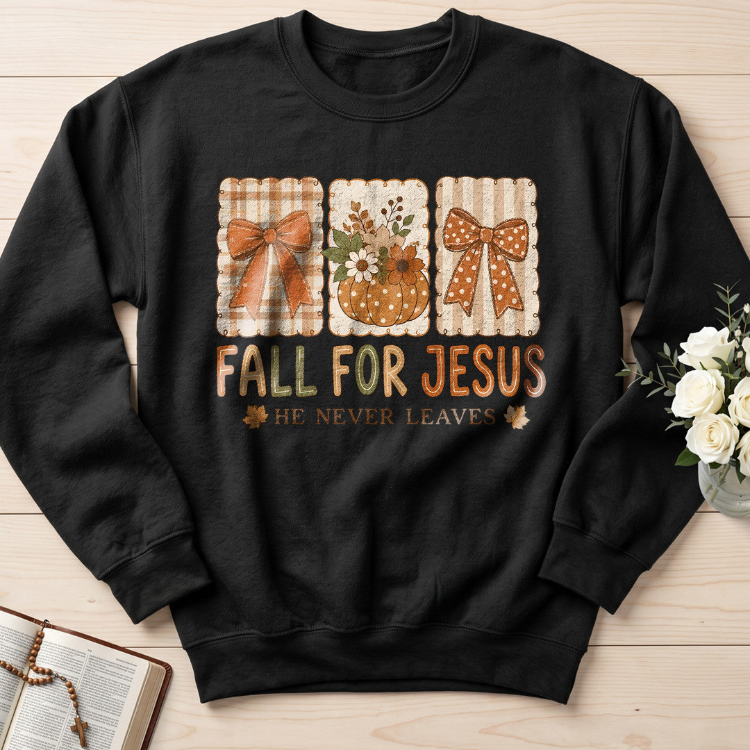Fall For Jesus He Never Leaves 75
