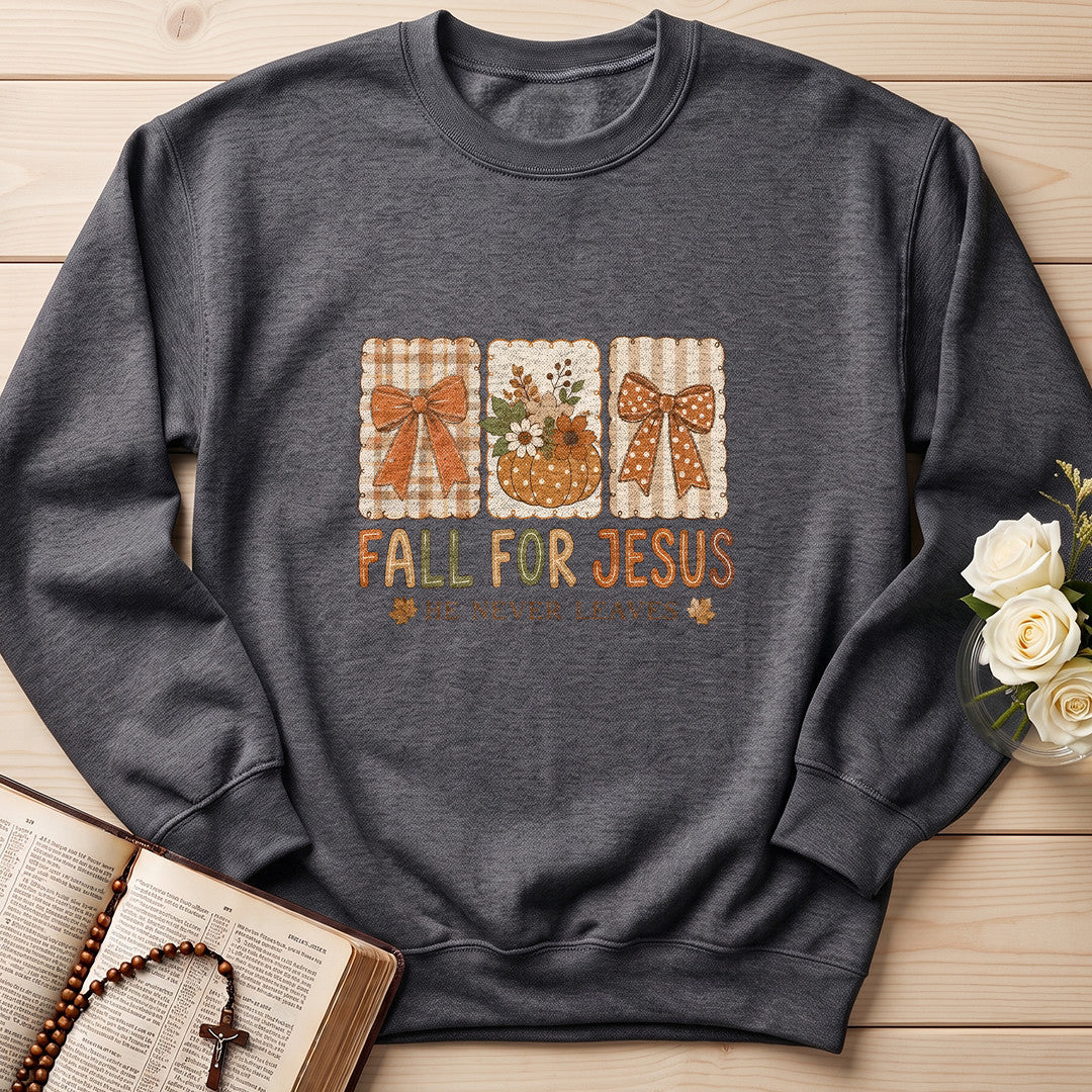 Fall For Jesus He Never Leaves 75