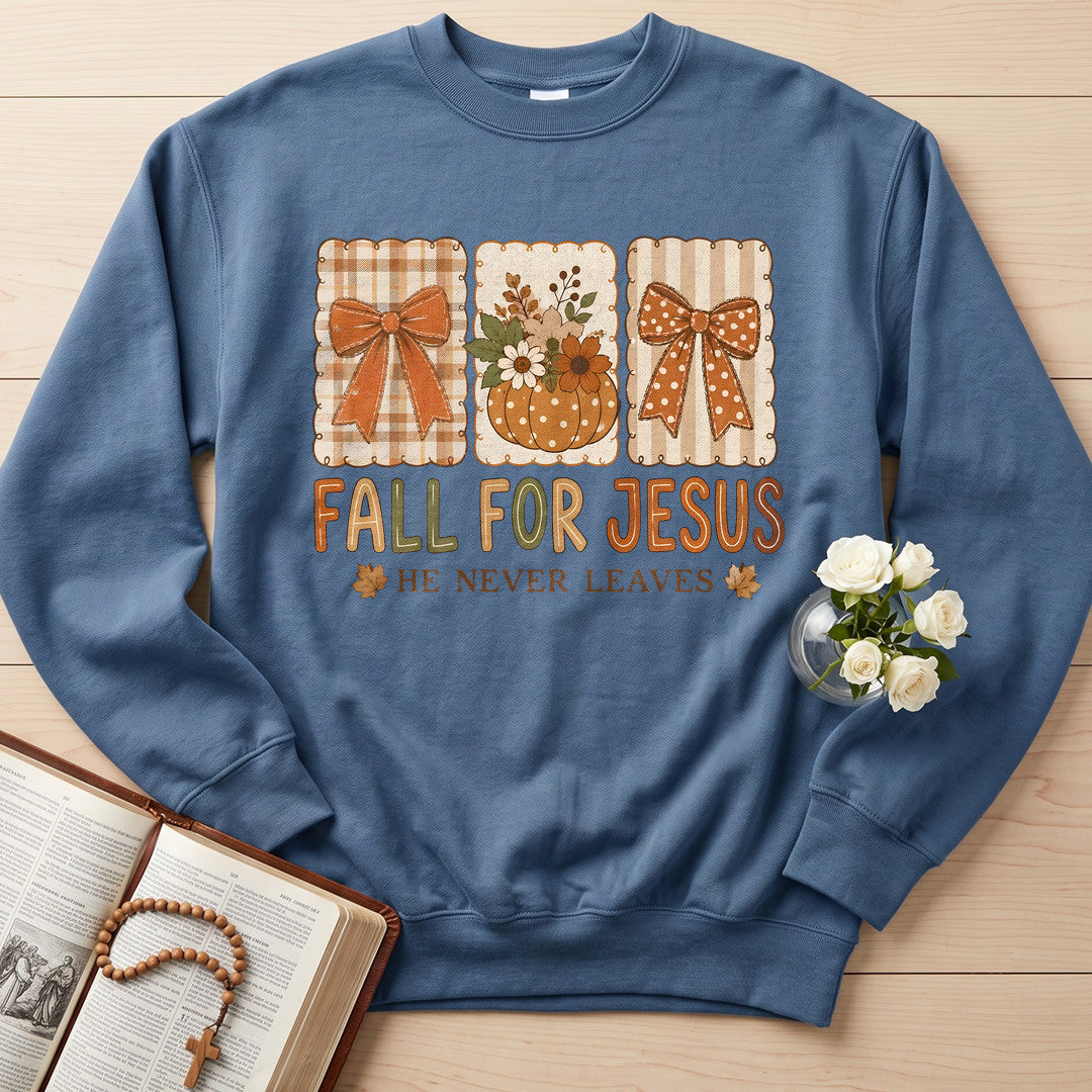 Fall For Jesus He Never Leaves 75