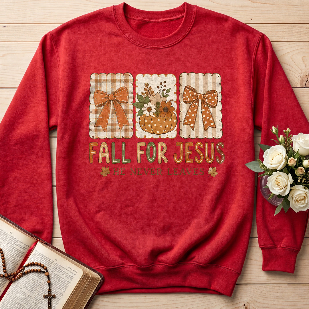 Fall For Jesus He Never Leaves 75