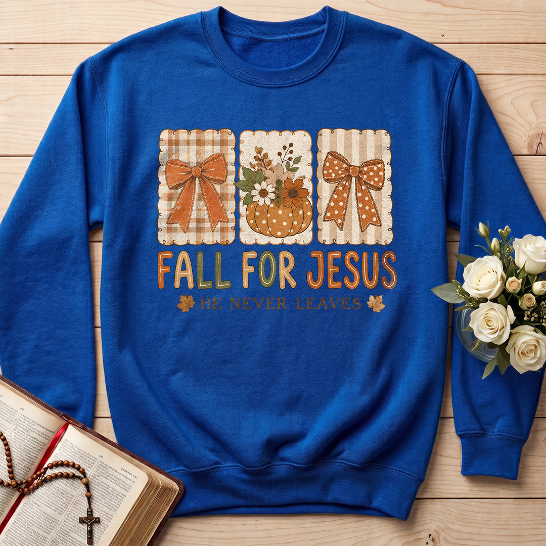 Fall For Jesus He Never Leaves 75