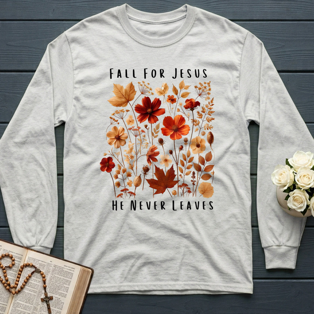 Fall For Jesus He Never Leaves 78